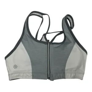 Athletic Bra By Athleta In Grey & White. Size: Xs