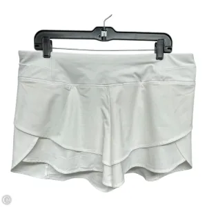 Athletic Skort By Calia In White, Size: L
