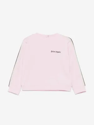 Baby Girls New Track Sweatshirt in Pink