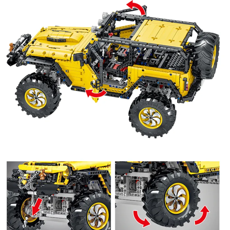 Banana Off Roader 2452pcs
