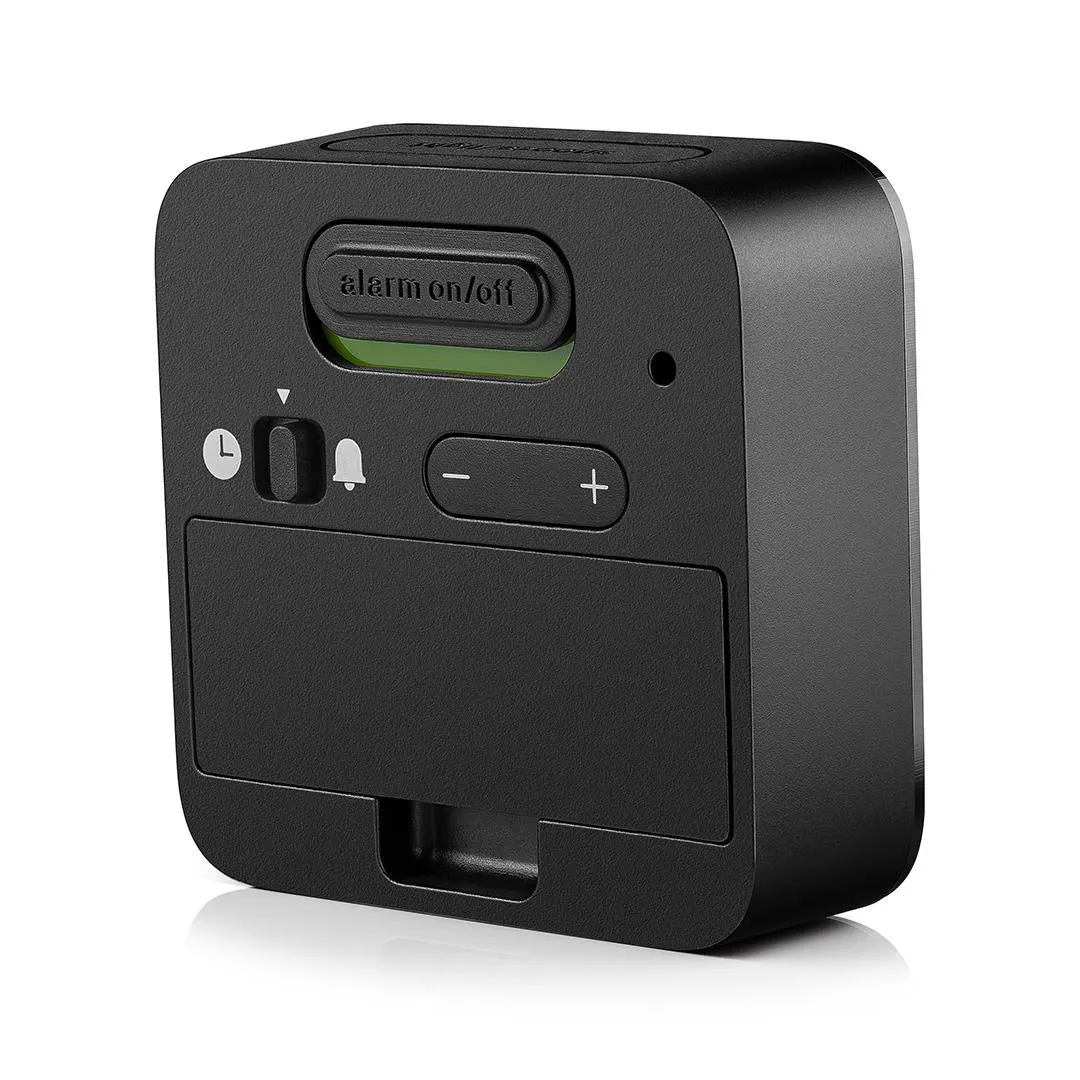 BC08 Braun digital travel alarm clock - black