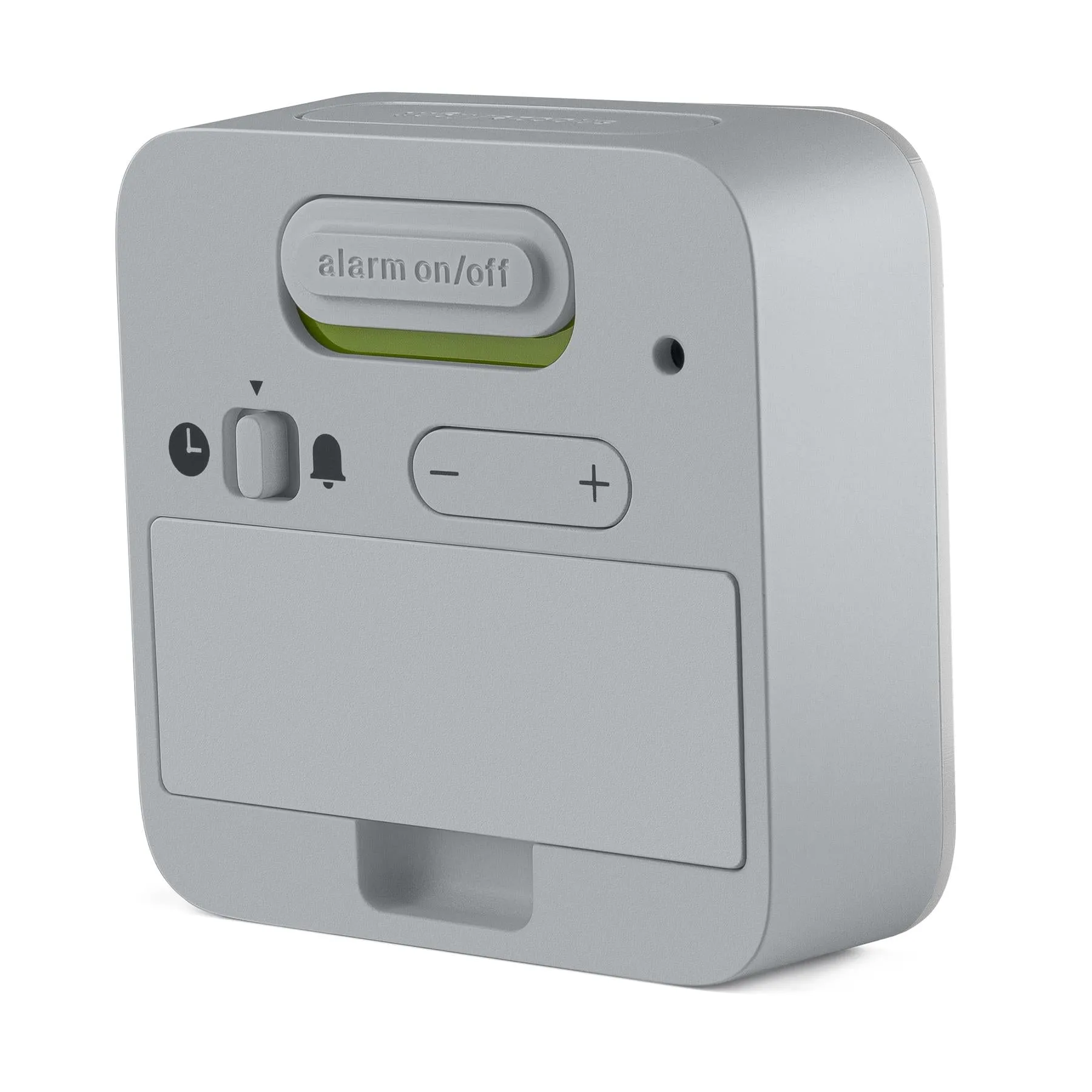 BC08 Braun digital travel alarm clock - grey