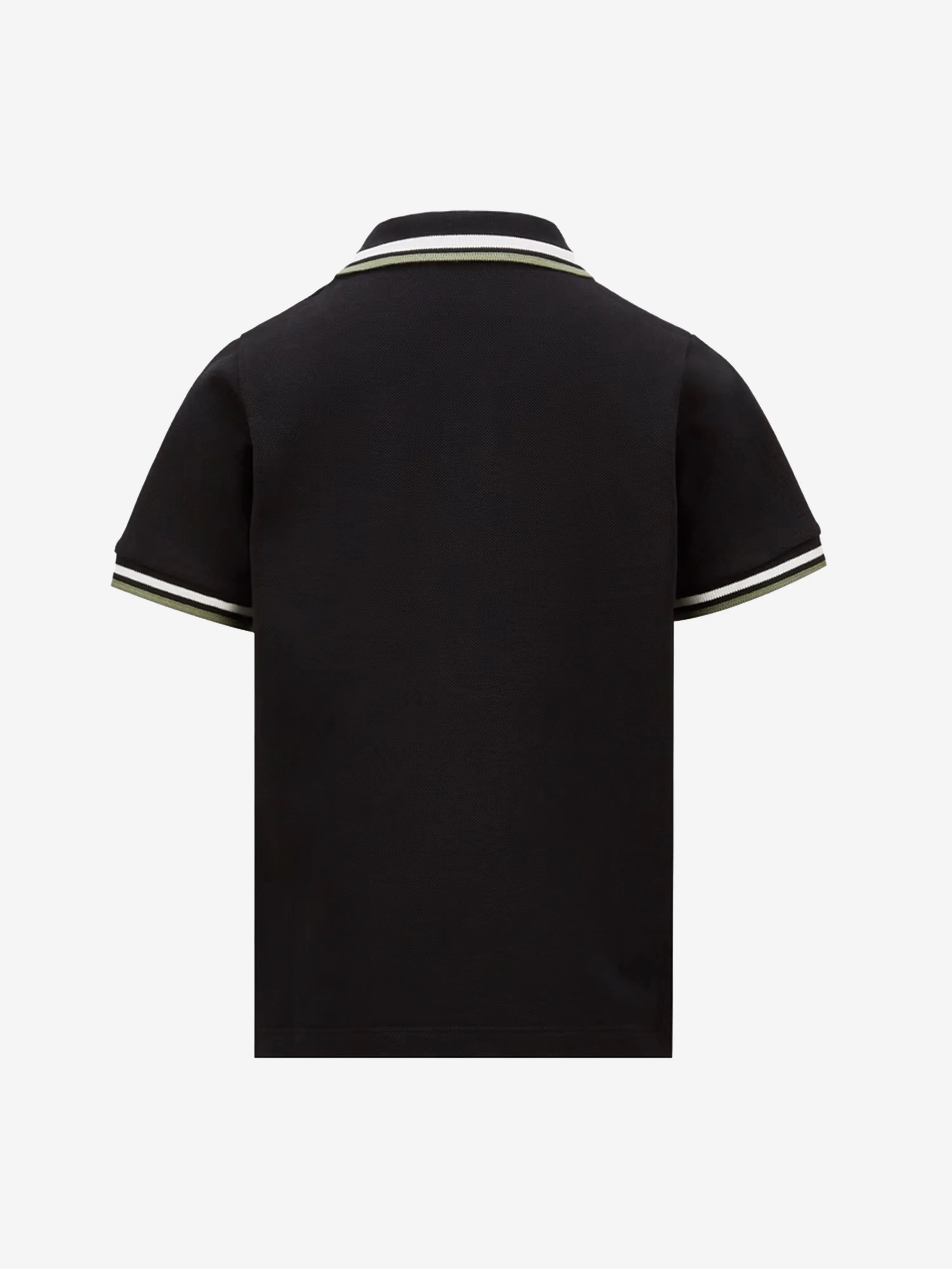 Boys Logo Polo Shirt in Black