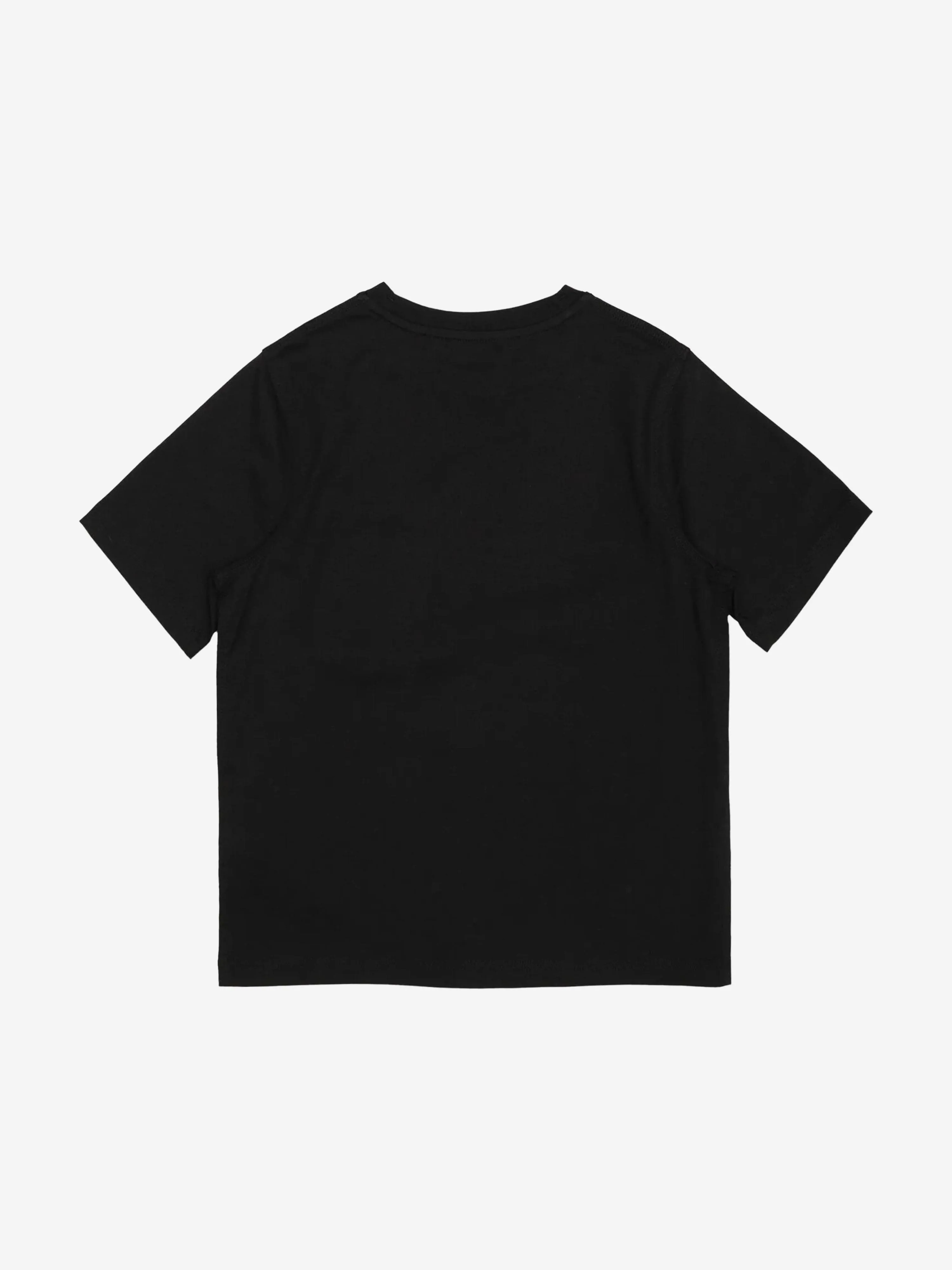 Burberry Kids Cedar Logo T-Shirt in Black