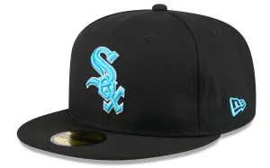 Chicago White Sox 2024 Father's Day New Era Black Authentic Collection 59FIFTY Fitted Hat
