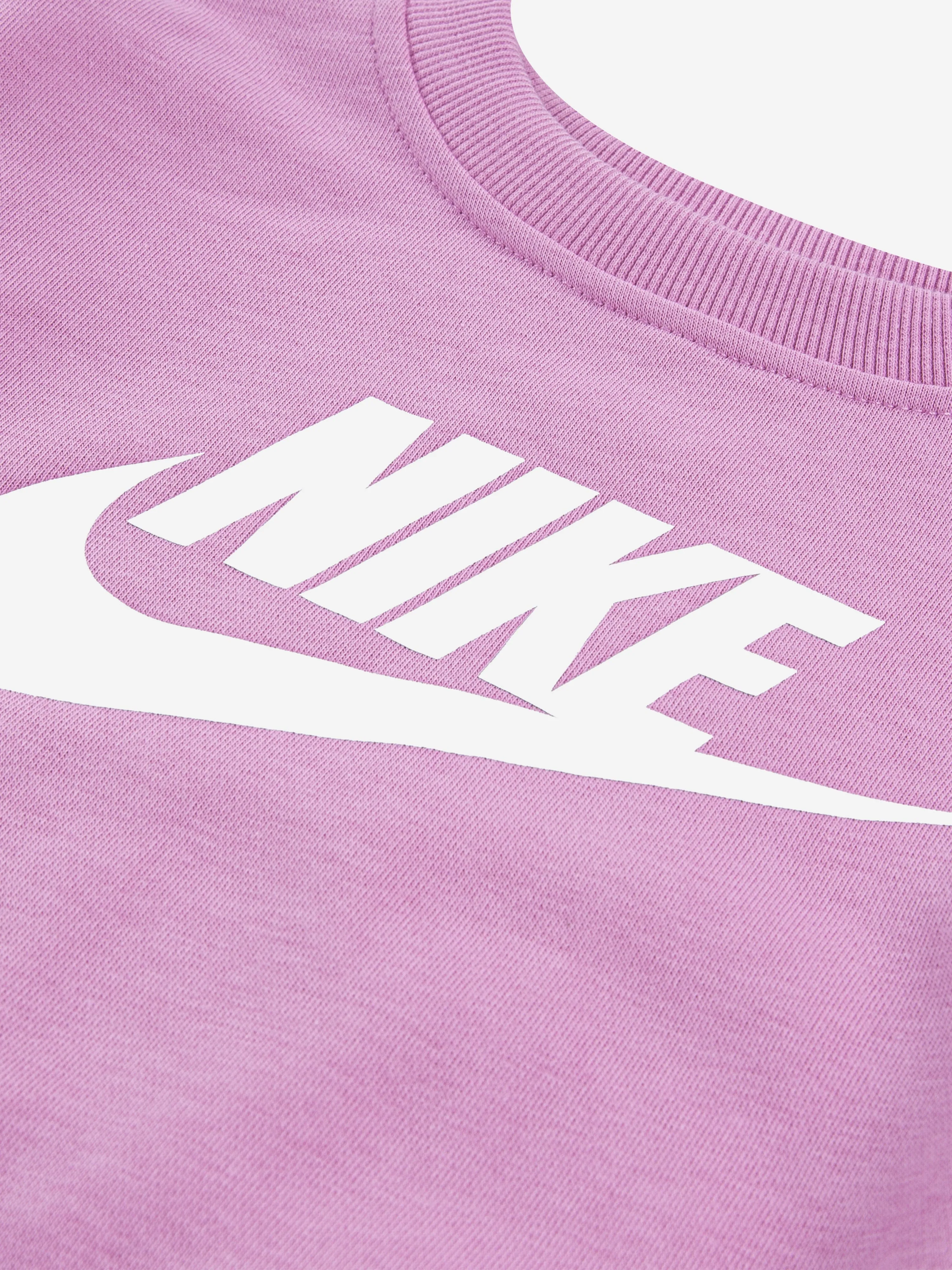 Girls Logo Sweashirt in Pink