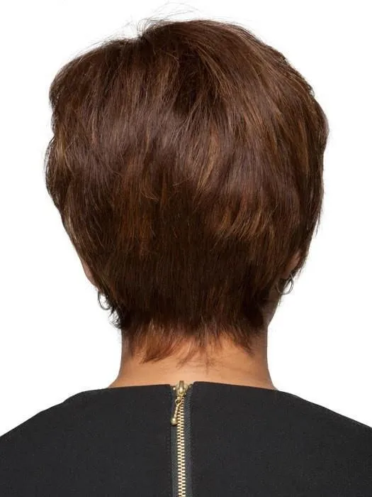 H-Bom by  Motown Tress | Short Human Hair Wig
