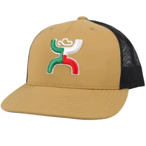 HOOey "Boquillas" (Tan/Black) - Trucker Cap