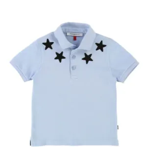 Kids Givenchy Pale Blue Polo