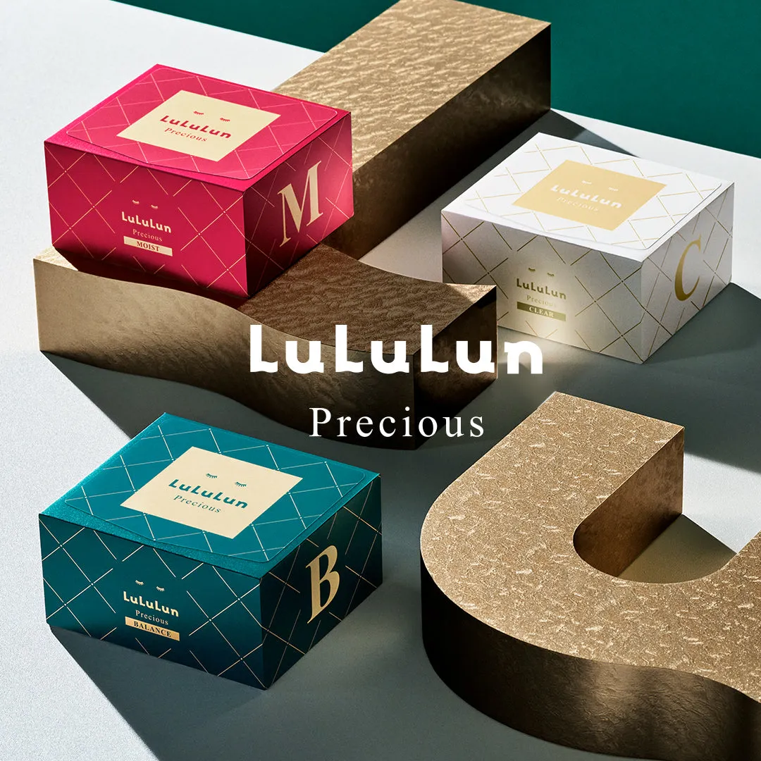 Lululun Precious Sheet Mask Clear (White) 4FB 32 Sheets