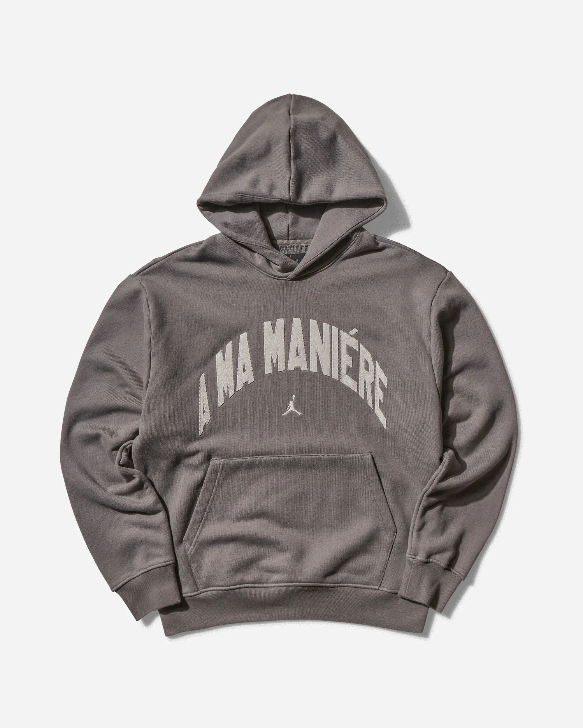 Men's A Ma Maniére Logo Hoodie Flat Pewter