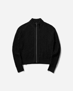 Men's Ash Zip-Up Sweater Shungite Black