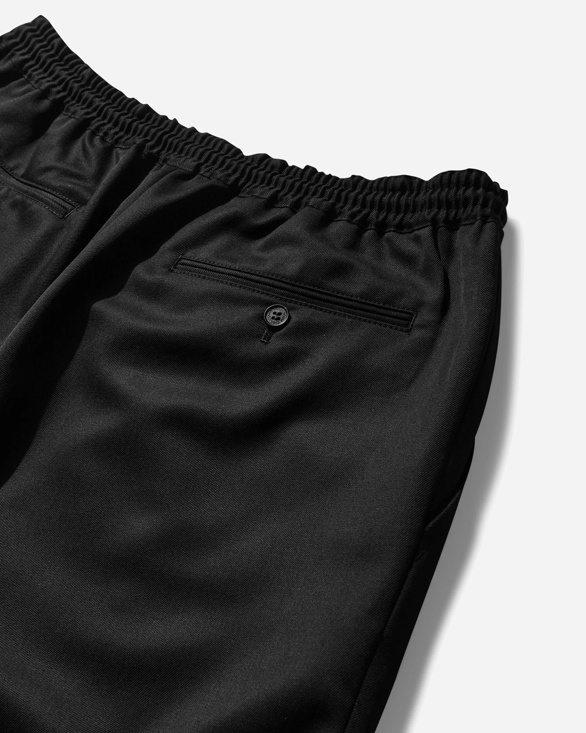 Men's Cupro Trousers Black