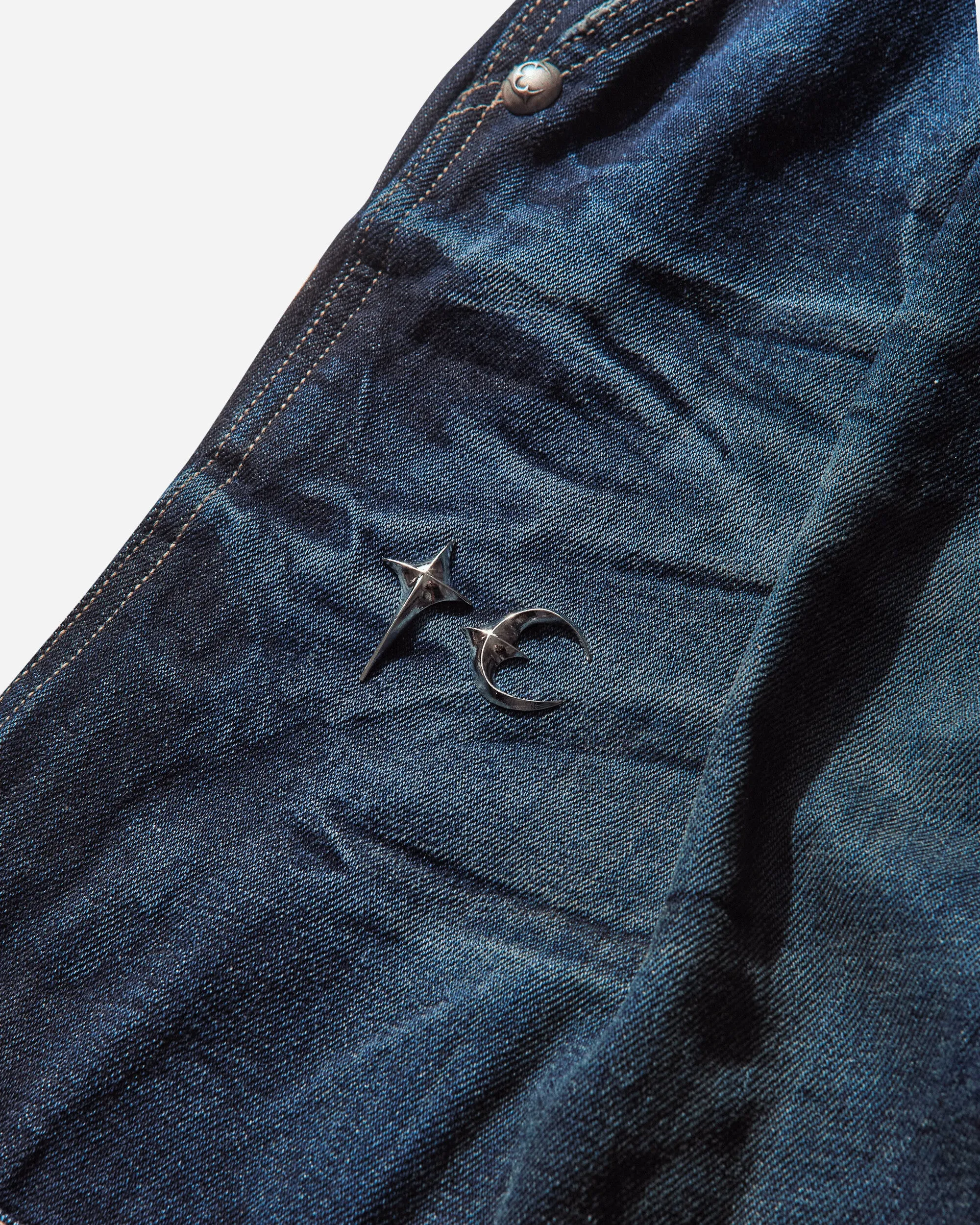 Men's Dickies Double Knee Denim Pants Blue