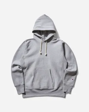 Men's Made in USA Reverse Weave Hoodie Oxford Gray