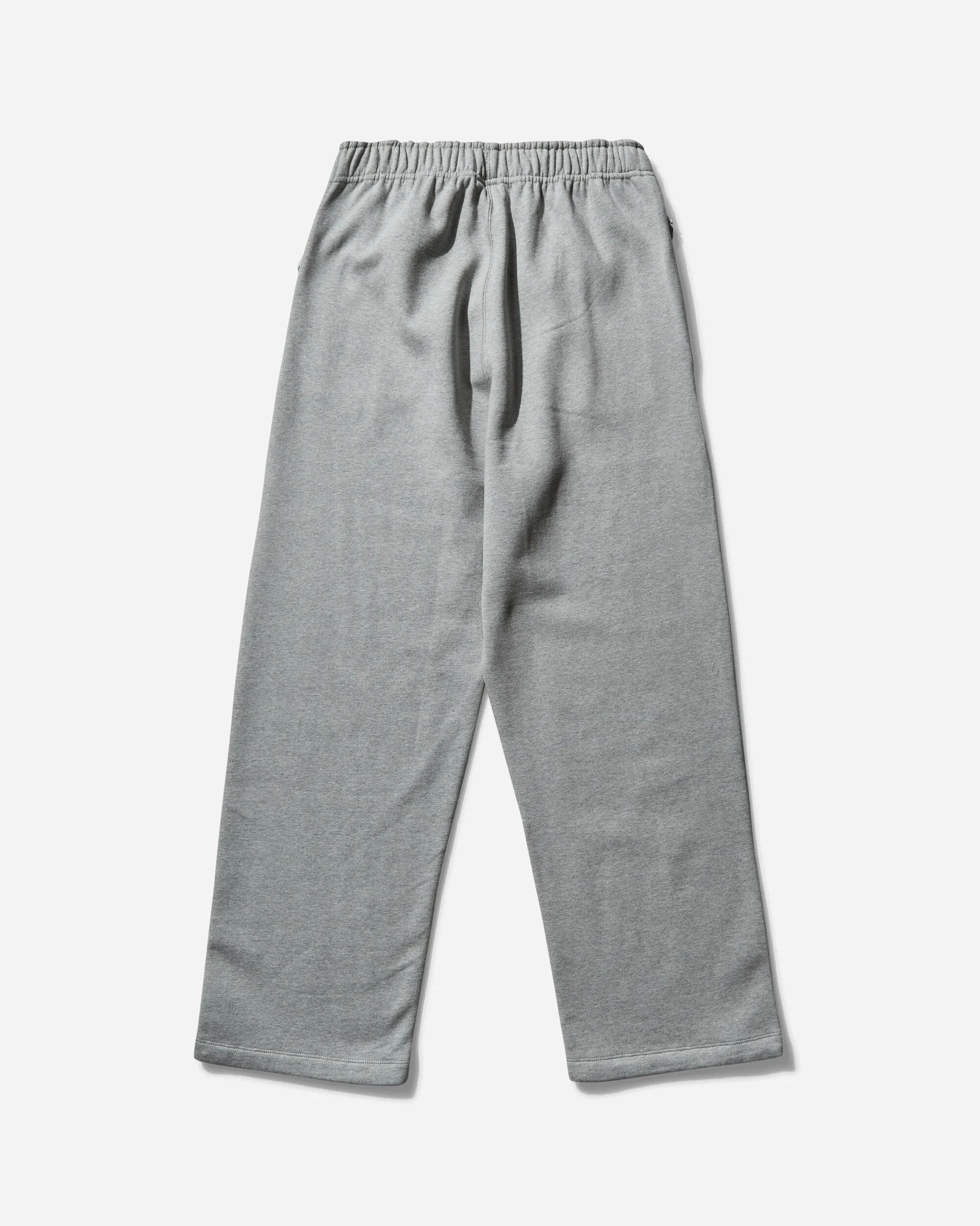 Men's Solo Swoosh Open Hem Fleece Sweatpants Dark Grey Heather