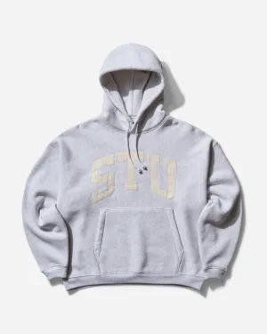 Men's STU Relaxed Hoodie Ash Heather