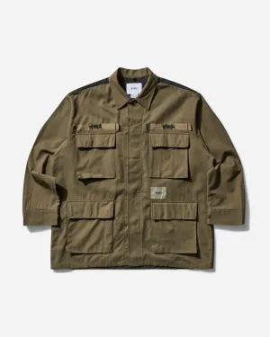 Men's Veiny Longsleeve Shirt Olive Drab