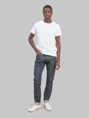 Momotaro 0405-40 14.7oz Legacy Blue High Tapered Jeans
