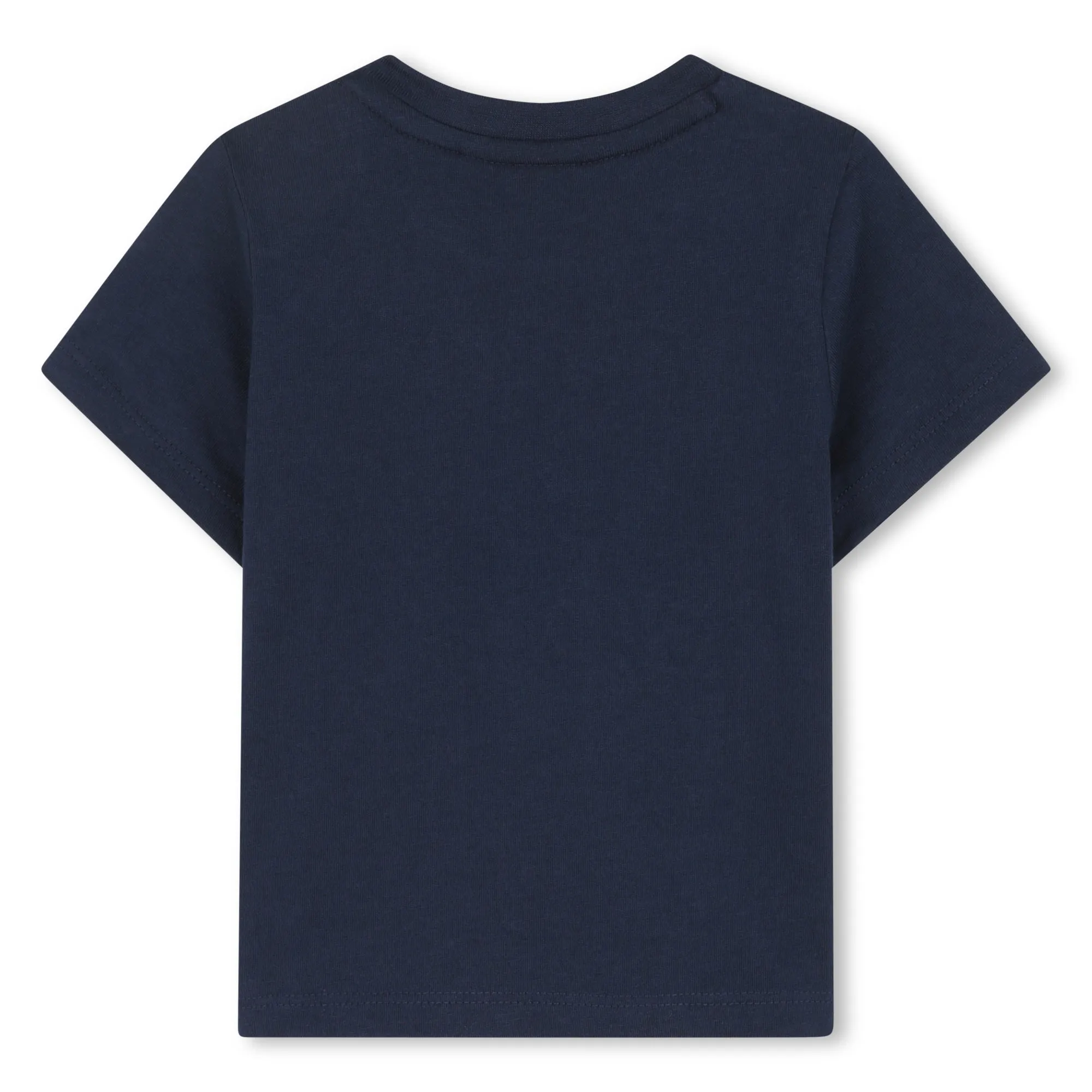 Navy Blue Overlay Logo T-Shirt