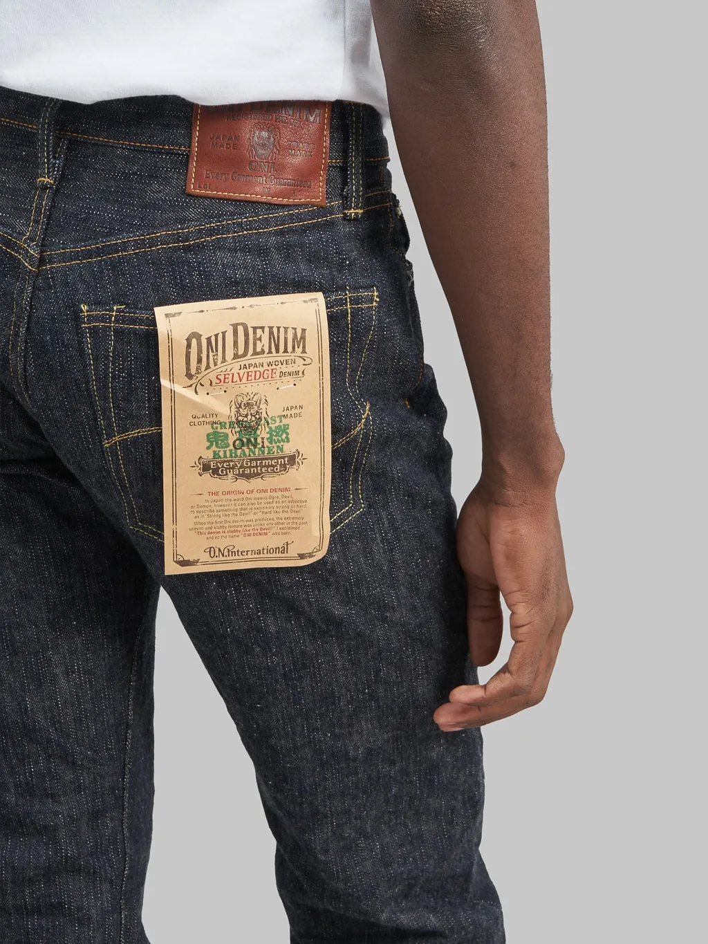 ONI Denim 288 Kihannen 18oz Regular Straight Jeans