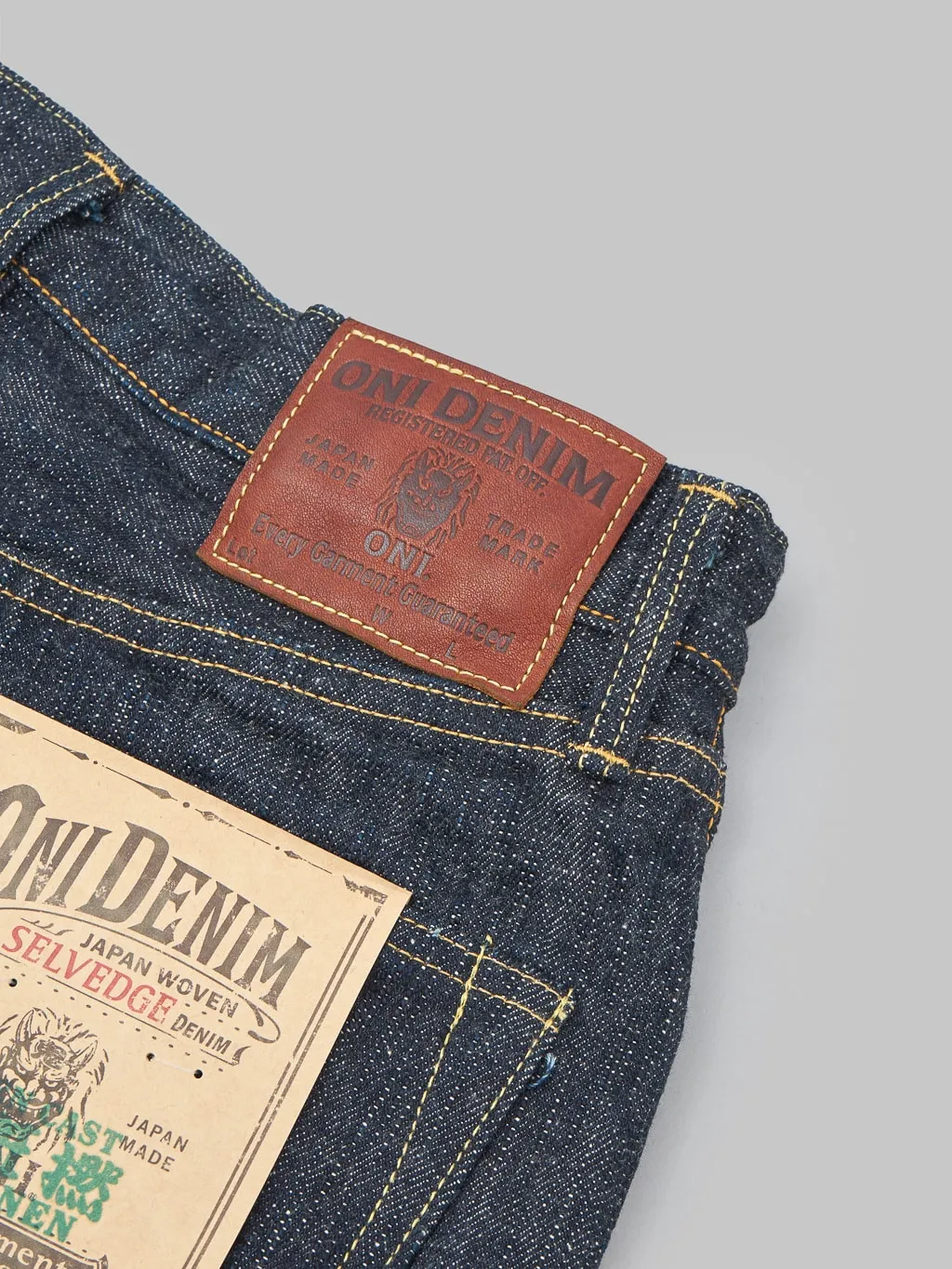 ONI Denim 288 Kihannen 18oz Regular Straight Jeans