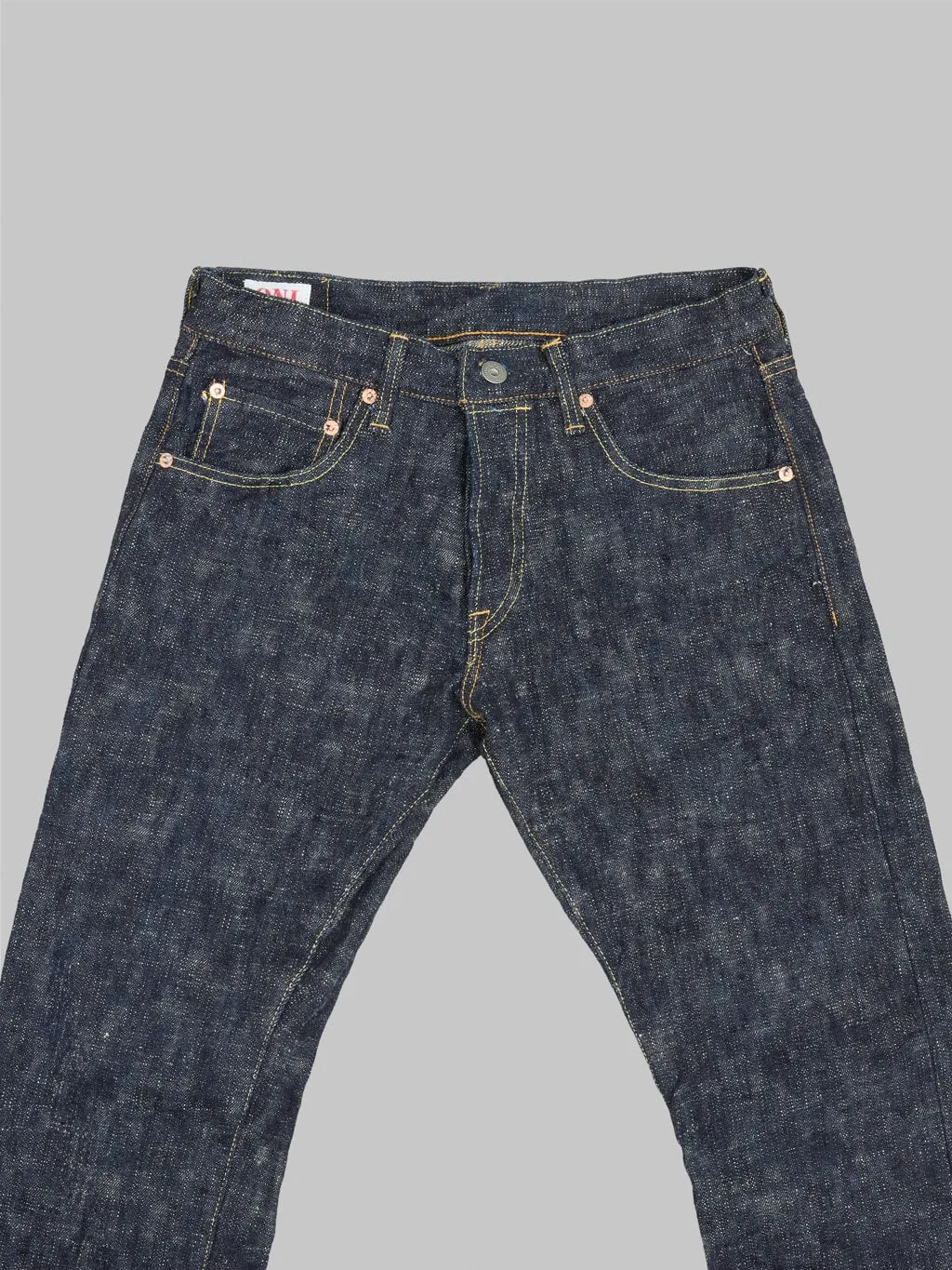 ONI Denim 622 Kasuri 17oz Relaxed Tapered Jeans