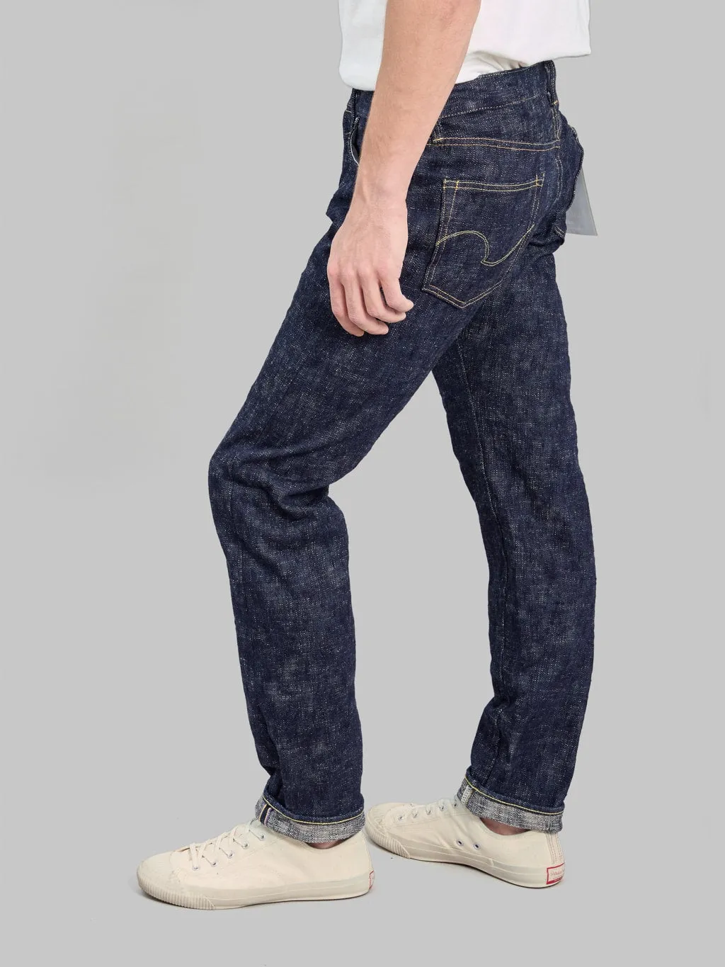 ONI Denim 622 Kasuri 17oz Relaxed Tapered Jeans