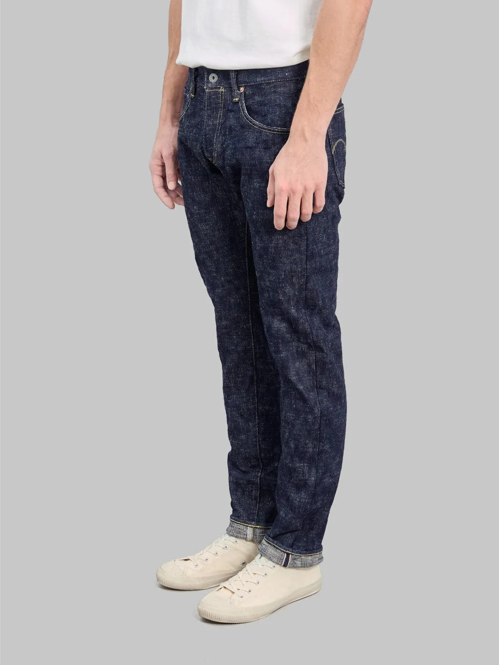 ONI Denim 622 Kasuri 17oz Relaxed Tapered Jeans