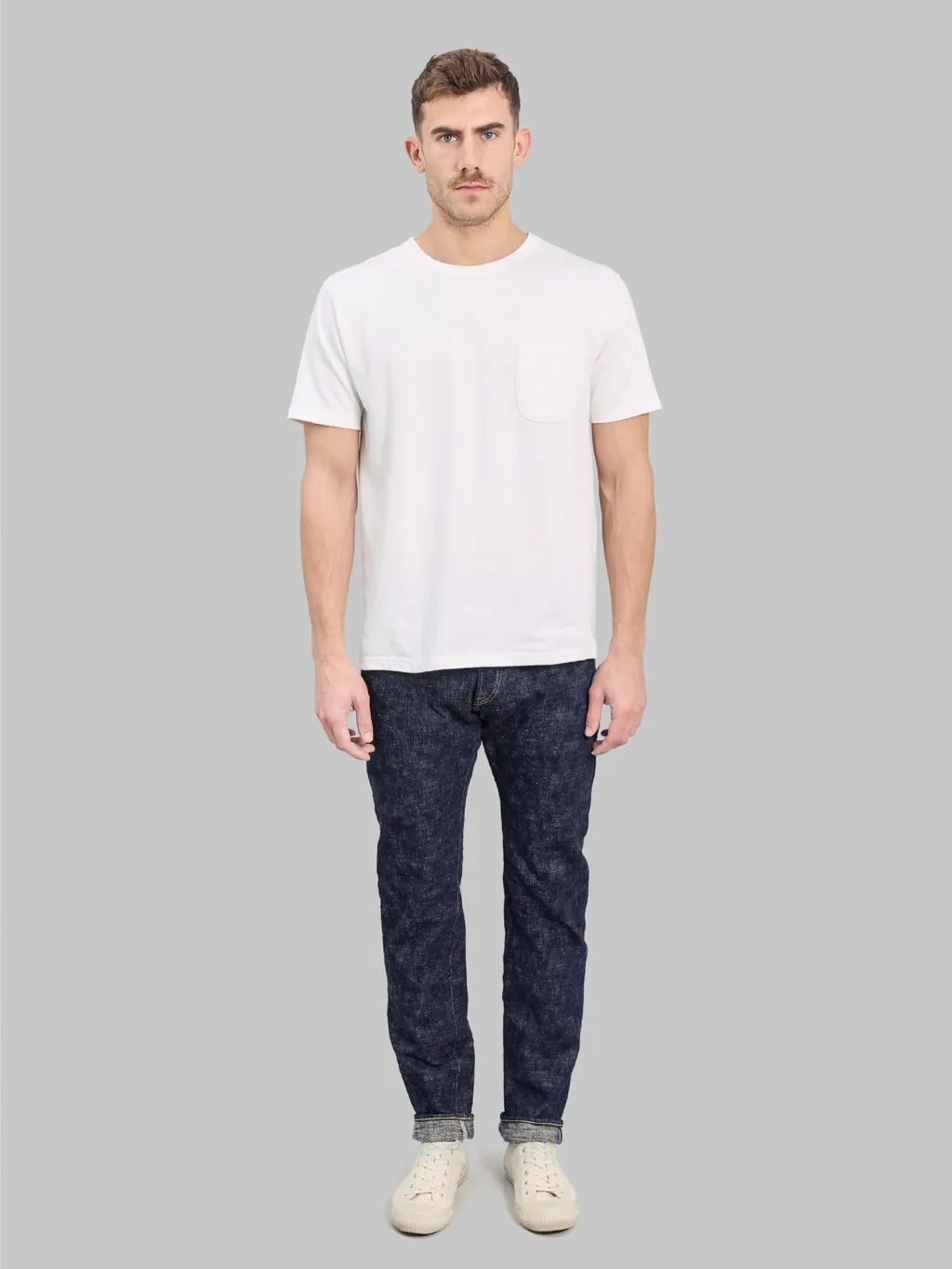 ONI Denim 622 Kasuri 17oz Relaxed Tapered Jeans