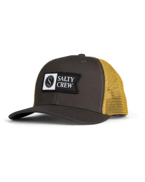 Pinnacle  Retro Trucker Kids - Charcoal/Gold