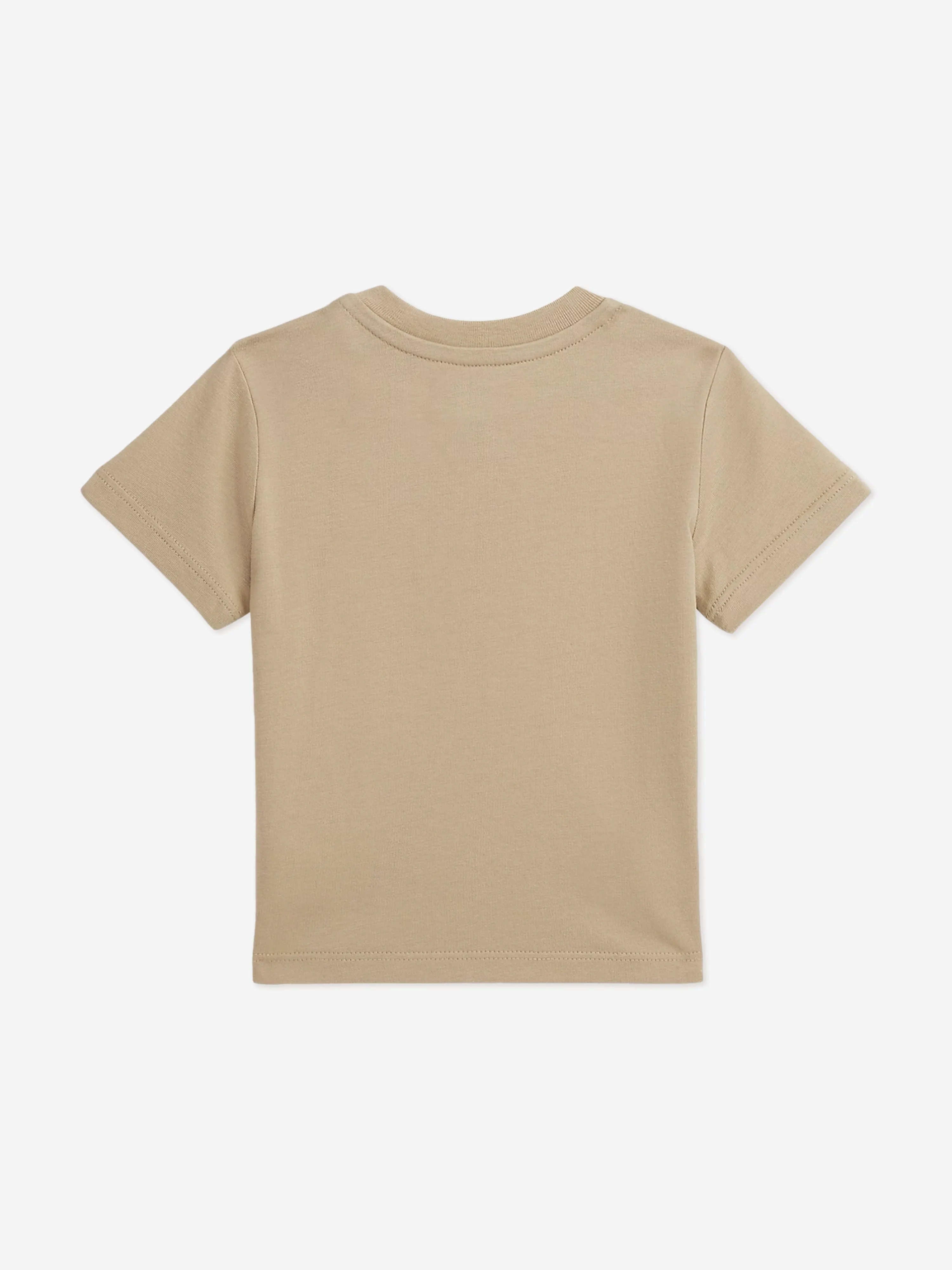 Ralph Lauren Baby Boys Logo T-Shirt in Brown