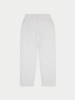 RELAXED TAPERED LEG JOGGERS - GREY MARL