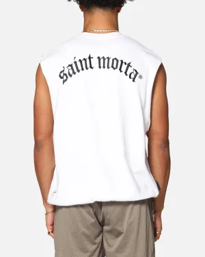 Saint Morta Rev Terry Cut Off Tank White