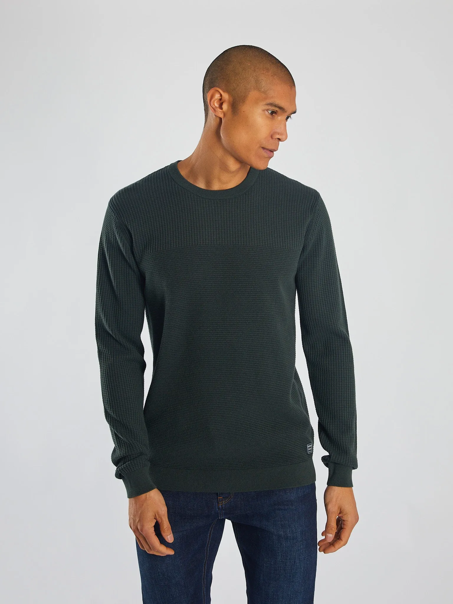 Samson Sweater Workwear Green Marl