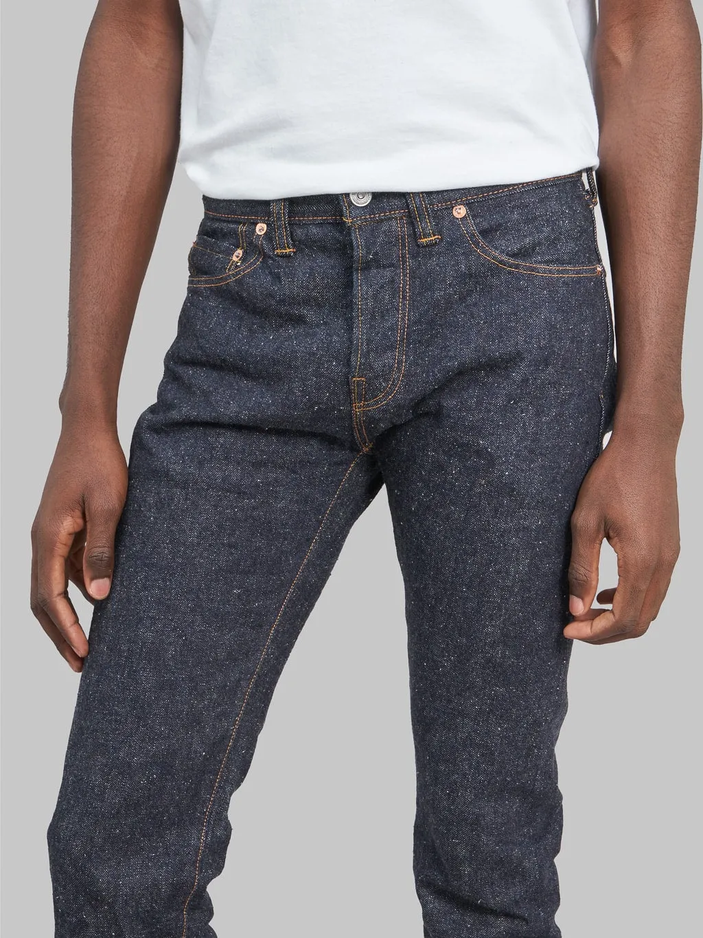 Samurai Jeans S0255XX Ushiwaka Model 15oz Slim Tapered Jeans
