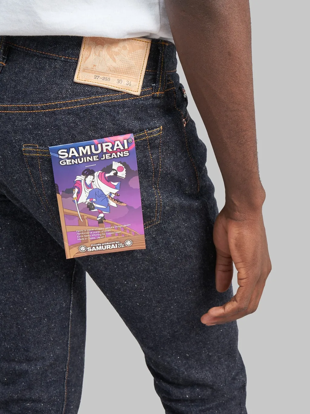Samurai Jeans S0255XX Ushiwaka Model 15oz Slim Tapered Jeans