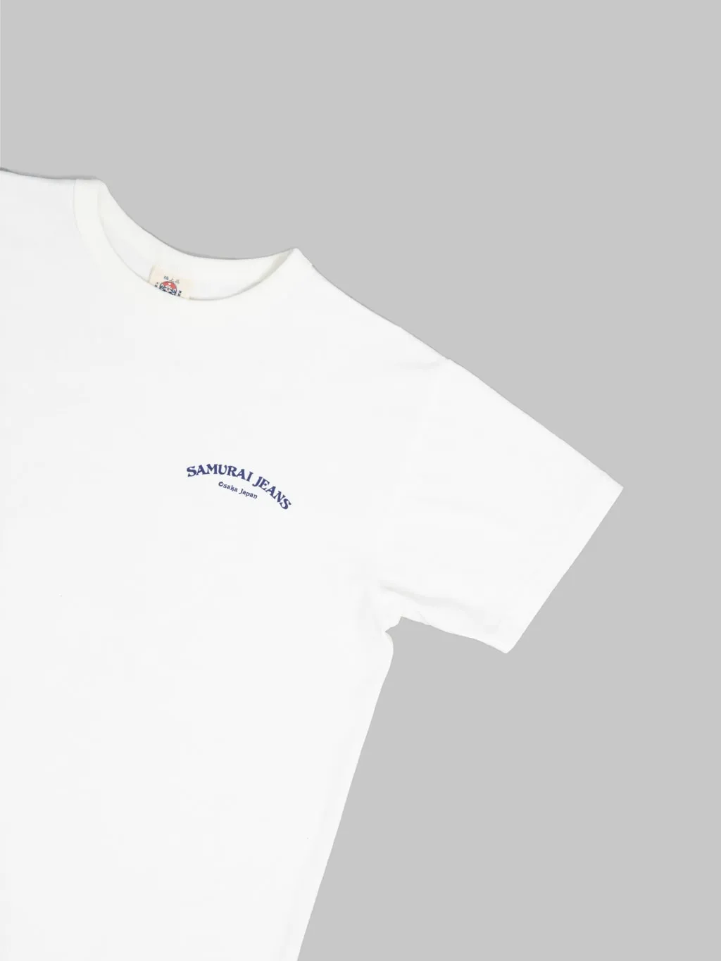 Samurai Jeans SJST25-104L Heavyweight Bonsai T-Shirt White