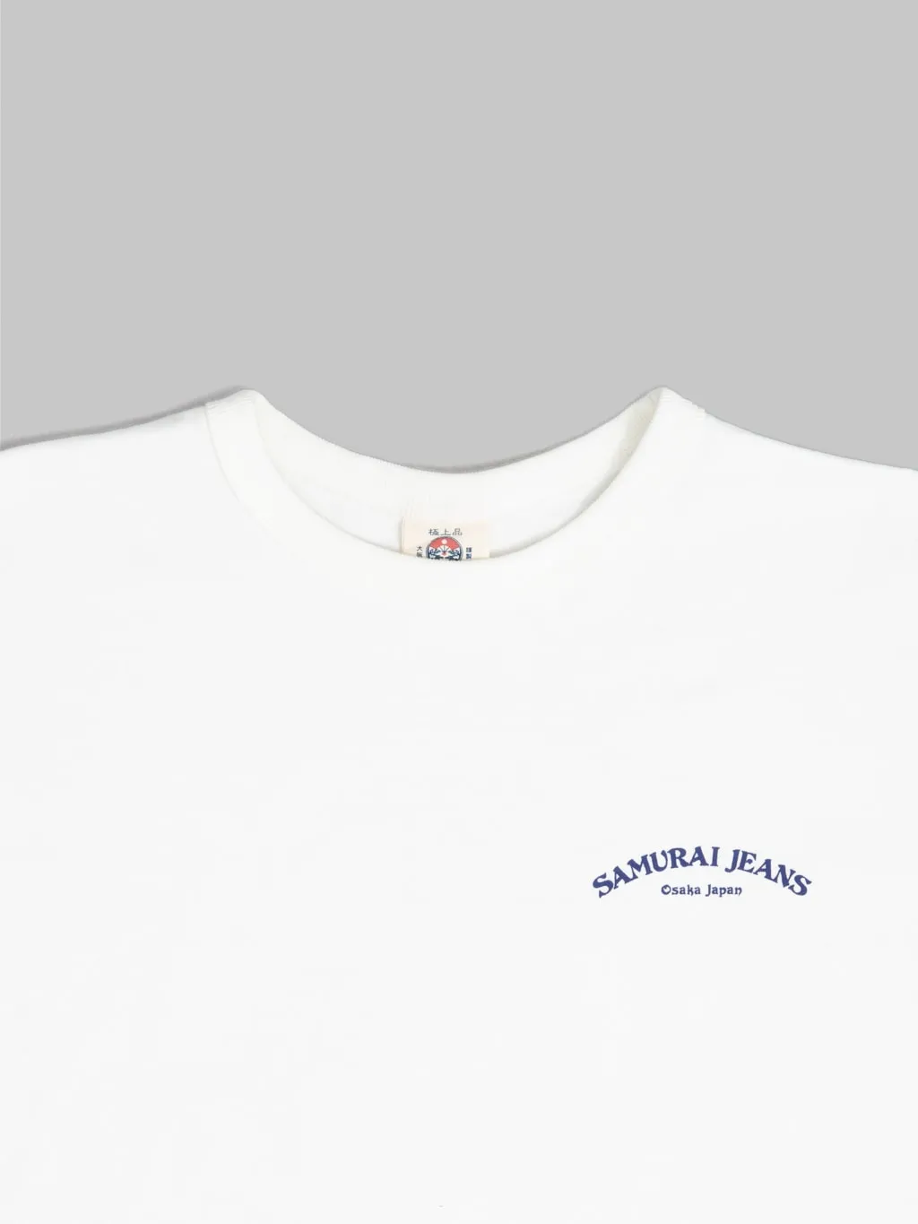 Samurai Jeans SJST25-104L Heavyweight Bonsai T-Shirt White
