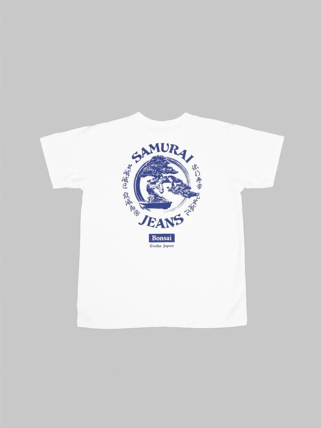 Samurai Jeans SJST25-104L Heavyweight Bonsai T-Shirt White