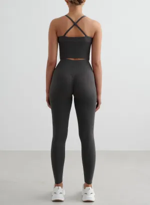 Shadow Grey Shape Seamless Tights