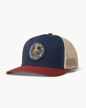 Tentacles Retro Trucker - Navy/Burgundy