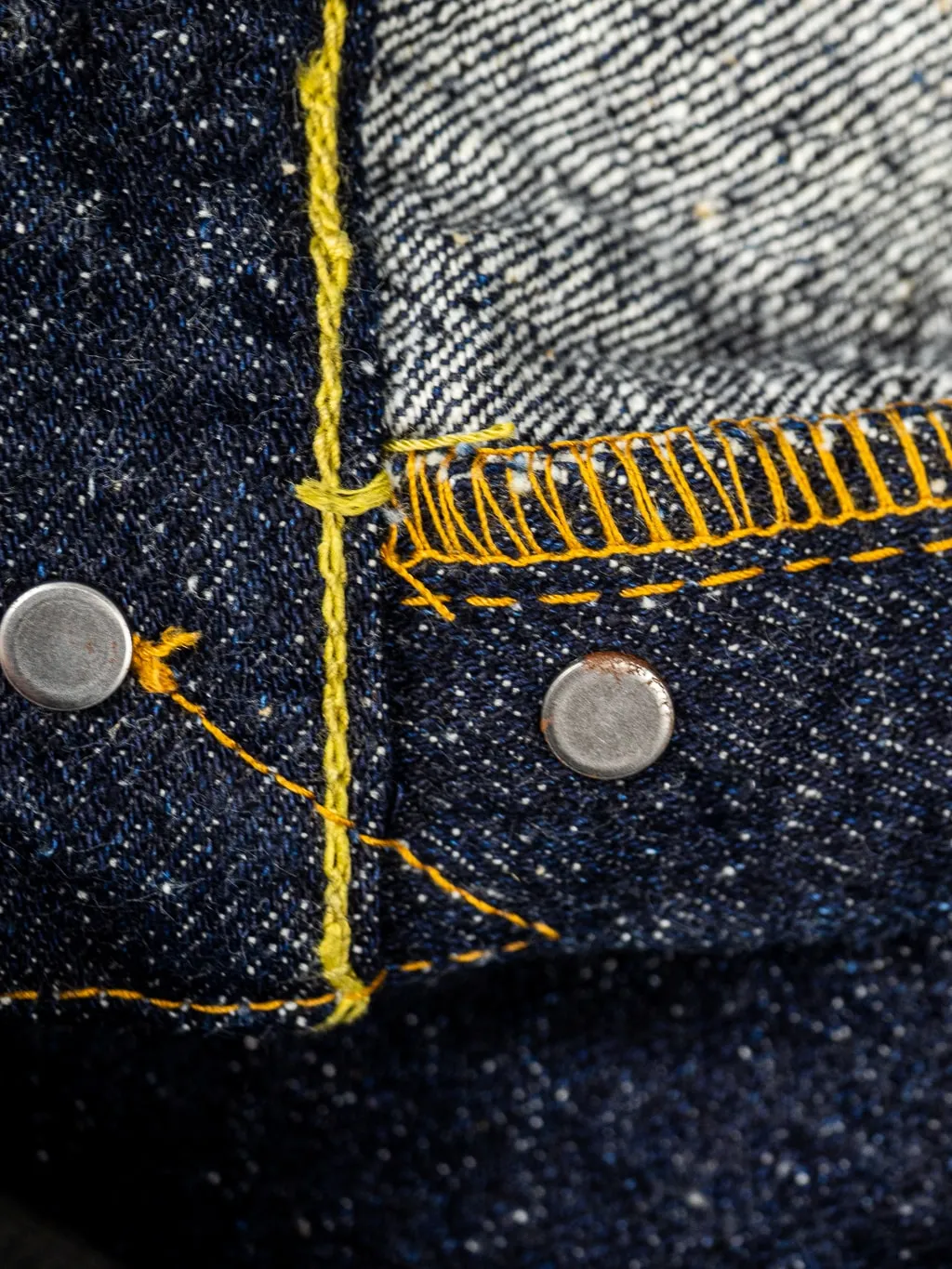 The Strike Gold 0104KE Keep Earth Natural Indigo Straight Tapered Jeans
