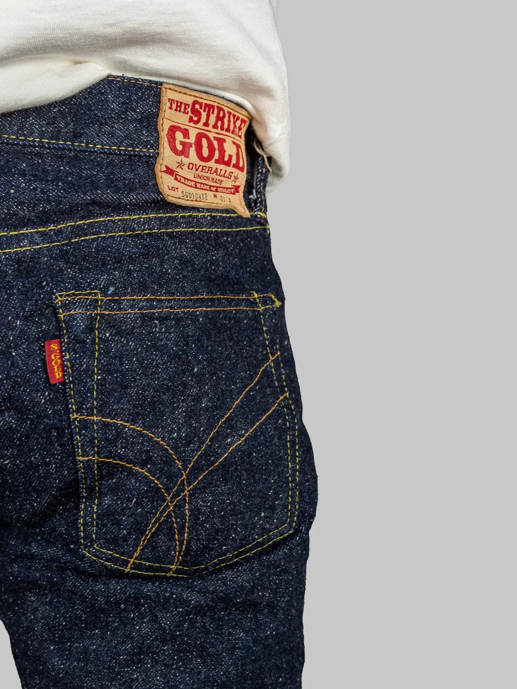 The Strike Gold 0104KE Keep Earth Natural Indigo Straight Tapered Jeans