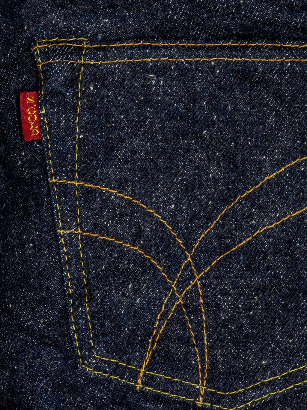 The Strike Gold 0104KE Keep Earth Natural Indigo Straight Tapered Jeans