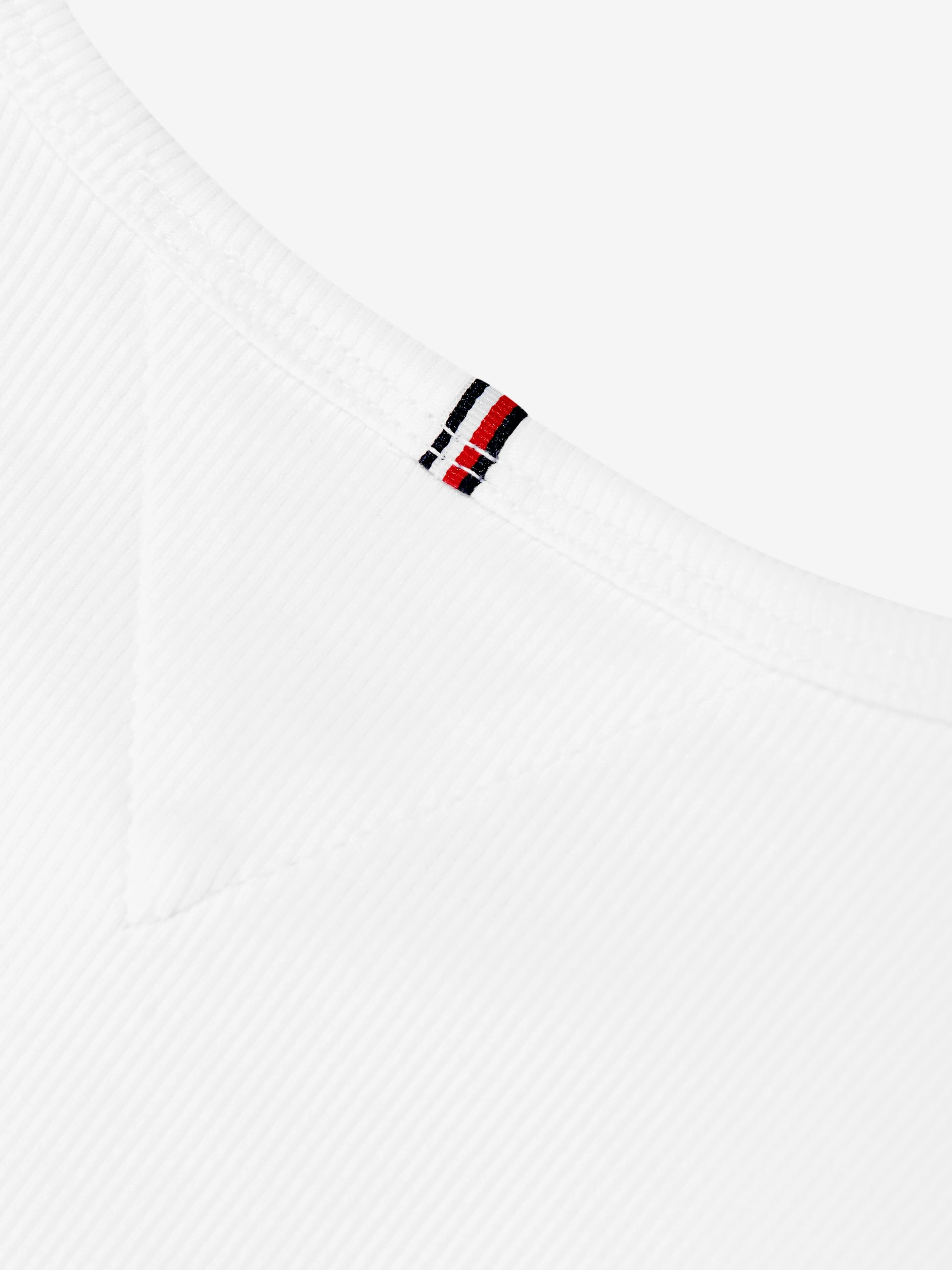 Tommy Hilfiger Girls Essential Rib Top in White