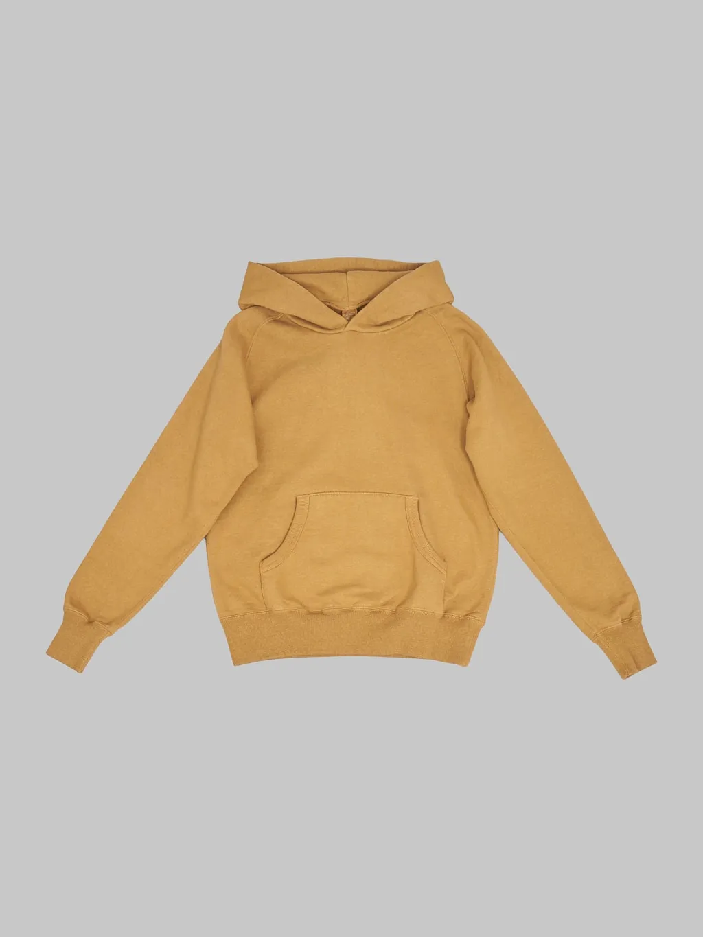 UES Hood Sweat Yellow Khaki