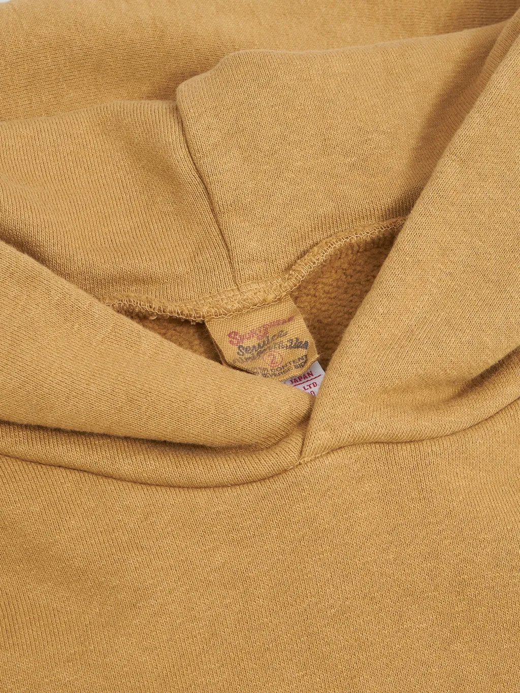 UES Hood Sweat Yellow Khaki
