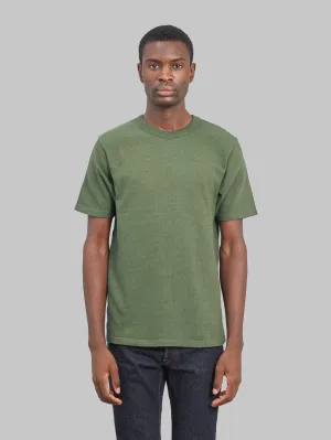 UES No.8 Slub Nep Short Sleeve T-Shirt Green