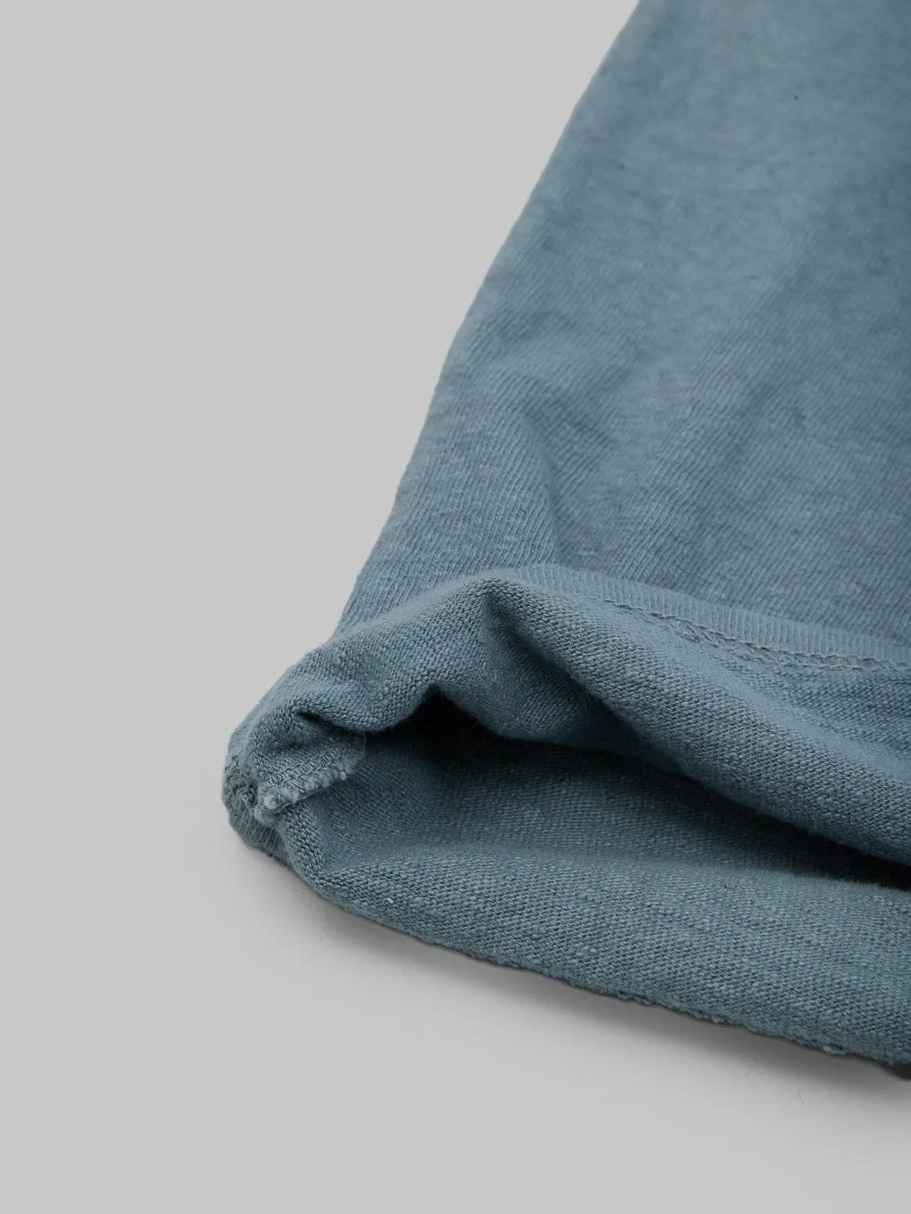 UES No.8 Slub Nep Short Sleeve T-Shirt Grey